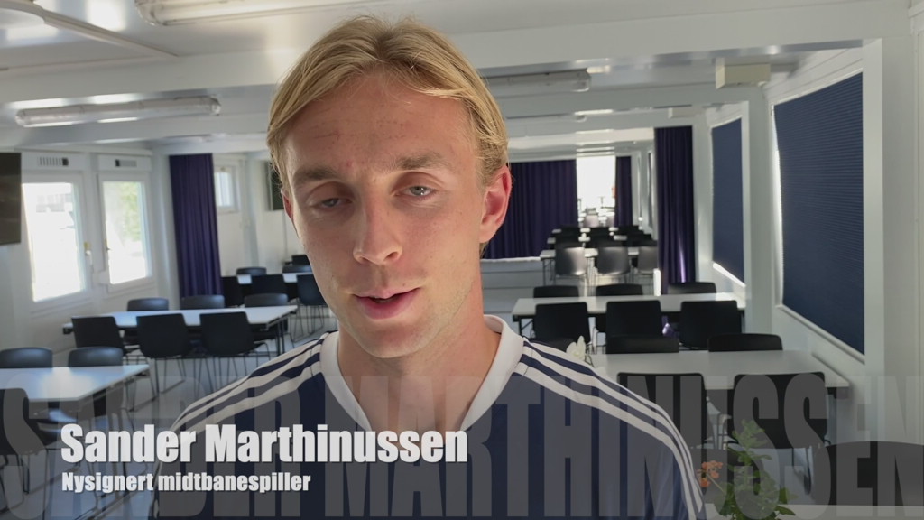 Sander har signert